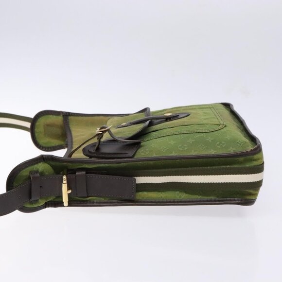 LOUIS VUITTON Monogram Mini Besace Mary Kate Bag TST Khaki LV Auth - Picture 4 of 16